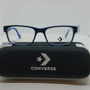 NWT YOUTH CONVERSE EYEGLASS FRAMES CV5030YG TEAL/BLUE LAMINATE